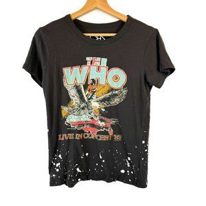 Chaser The Who Live in Concert Tour Tee Band Short Sleeve Shirt S
